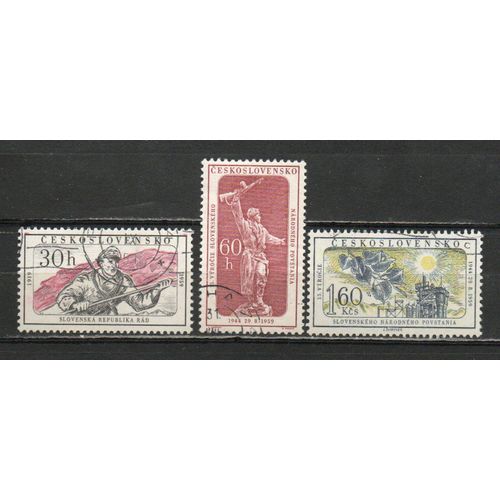 Timbre-Poste De Tchécoslovaquie
