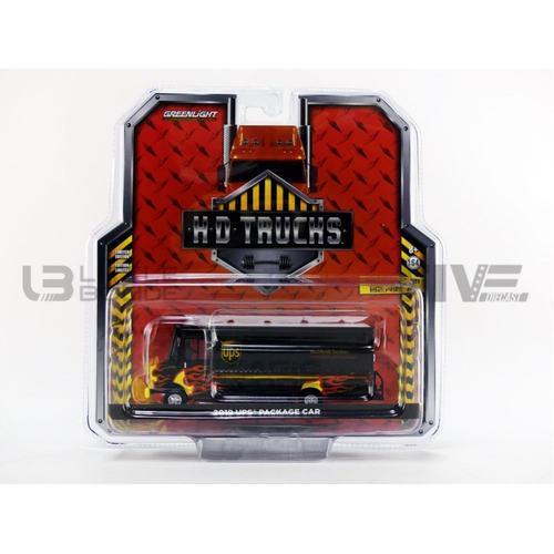 Greenlight Collectibles 1/64 33210bups Ups Delivery Van United Parcel Service With Flames - 2019 Diecast Modelcar-Greenlight