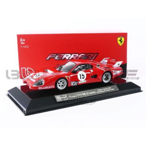 Bburago 1/43 - 36308r - Ferrari 512 Bb Ii Serie - 1981-Bburago