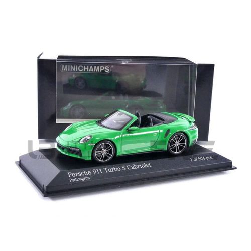 Minichamps 1/43 - 410069482 - Porsche 911 (992) Turbo S Cabriolet - 2019-Minichamps