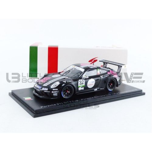 Spark 1/43 Si008 Porsche 911 Gt3 - Winner Italie 2018 Diecast Modelcar-Spark