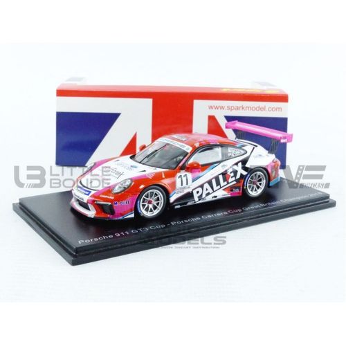 Spark 1/43 - Uk004 - Porsche 911 Gt3 - Winner Grande Bretagne 2018-Spark