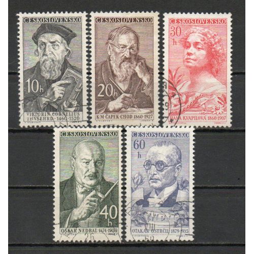Timbre-Poste De Tchécoslovaquie