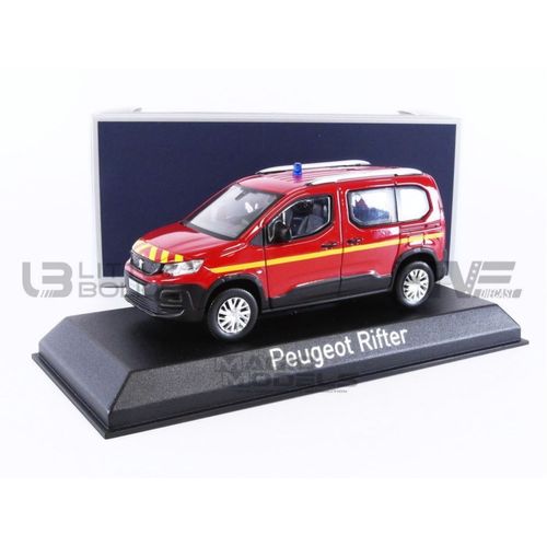 Norev 1/43 - 479069 - Peugeot Rifter Pompiers - 2019-Norev