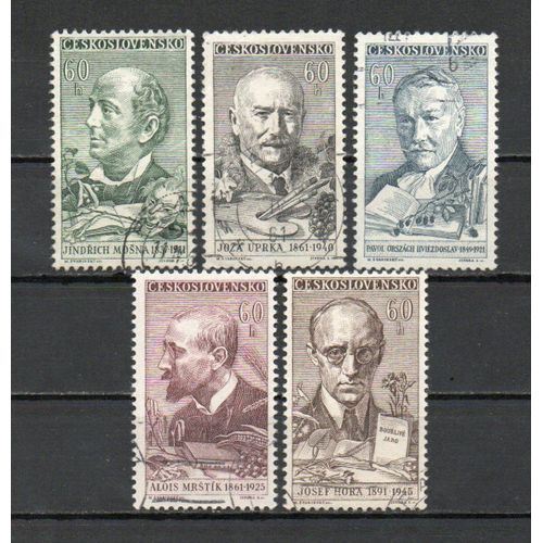 Timbre-Poste De Tchécoslovaquie