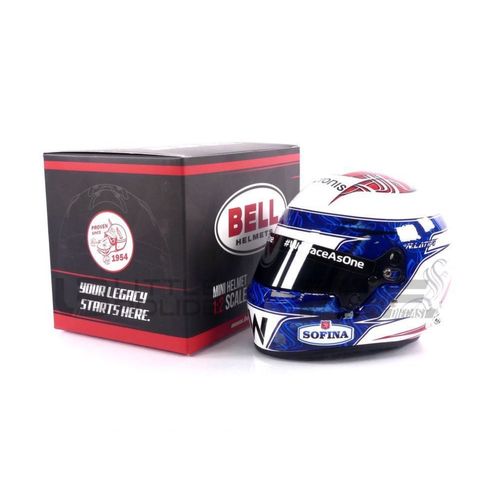 Mini Helmet 1/2 4100110 Casque Nicholas Latifi - Williams Gp 2021 Diecast Modelcar