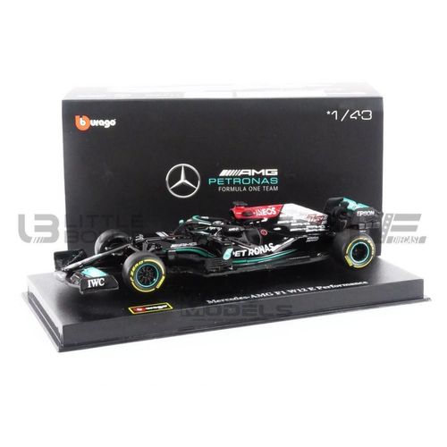 Bburago 1/43 - 38058b - Mercedes-Amg W12 Eq Power - 2021 (V. Bottas )-Bburago
