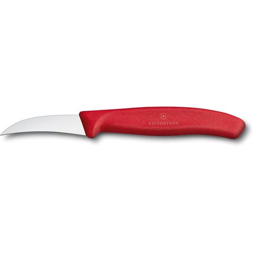 Victorinox Couteau Bec D¿Oiseau Avec Lame Courb¿E Acier Inoxydable Rouge