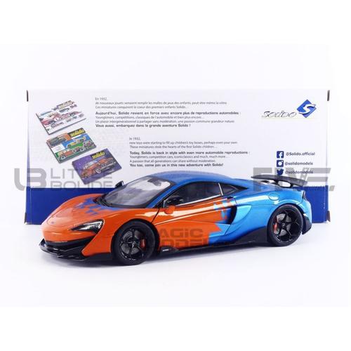 Solido 1/18 - 1804503 - Mclaren 600lt F1 Team Tribute Livery - 2019-Solido