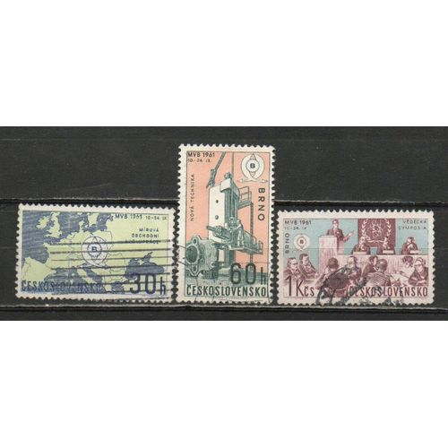 Timbre-Poste De Tchécoslovaquie