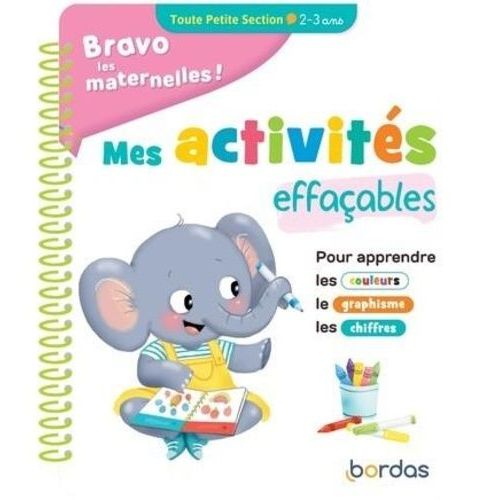 Mes Activités Effaçables Toute Petite Section