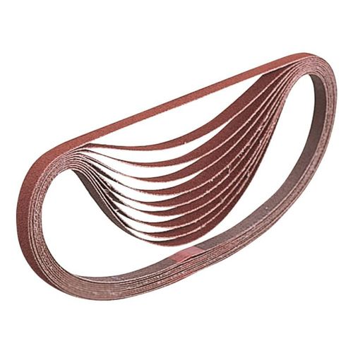 Bandes abrasives 9x533 mm rouge pour bois et métal Grain 150 (5 pcs) - MAKITA P-43309