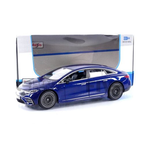 Maisto 1/24 32902bl Mercedes-Benz Eq Eqs Sedan - 2022 Diecast Modelcar-Maisto