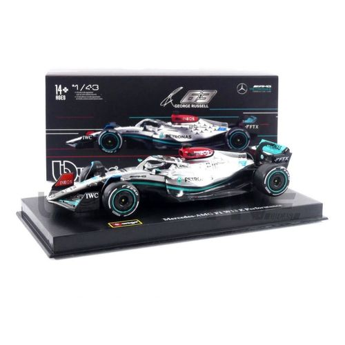 Bburago 1/43 - 38066-63r - Mercedes - Amg W13e Performance - Season Car 2022 (G. Russell)-Bburago