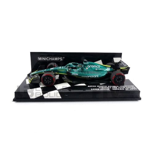 Minichamps 1/43 - 417220118 - Aston Martin Amr22 - Bahrein Gp 2022 (L. Stroll)-Minichamps