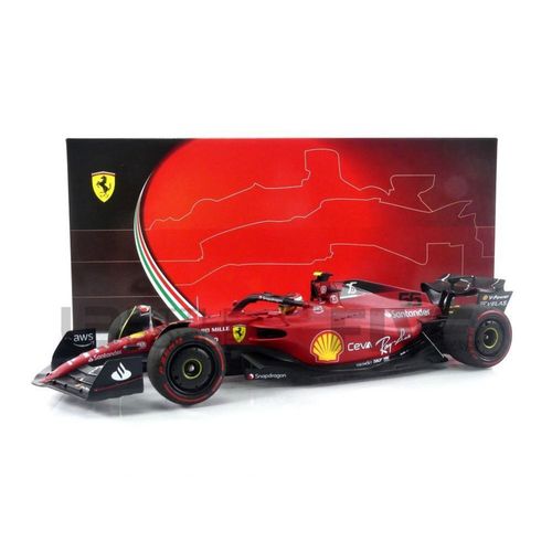 Bbr 1/18 - Bbr221855 - Ferrari F1-75 - Gp Bahrain 2022 (C. Sainz)-Bbr
