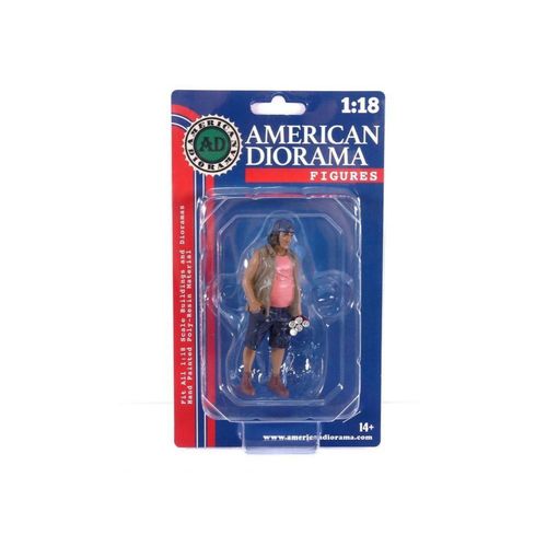 American Diorama 1/18 - 76335 - Figurines Campers Figure Ii-American Diorama