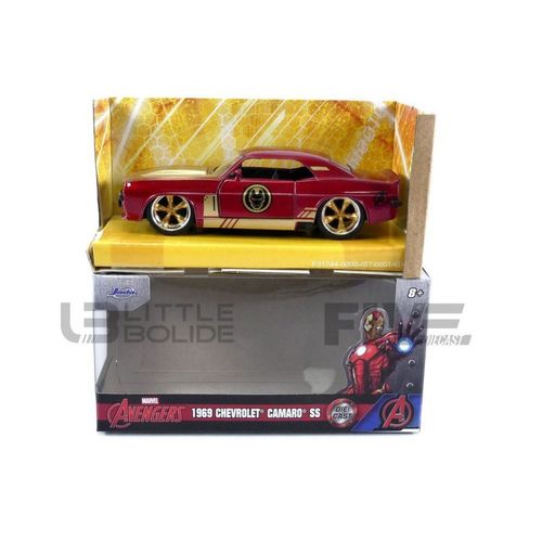 Jada Toys 1/32 - 31744r - Chevrolet Camaro Iron Man - 1969-Jada Toys