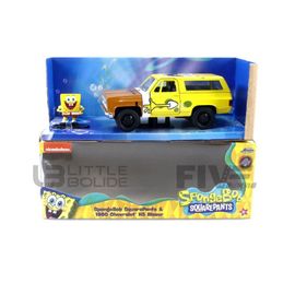 Jada Toys 1/32 - 31798y - Chevrolet K5 Blazer - With Sponge Bob Figure - 1980-Jada Toys