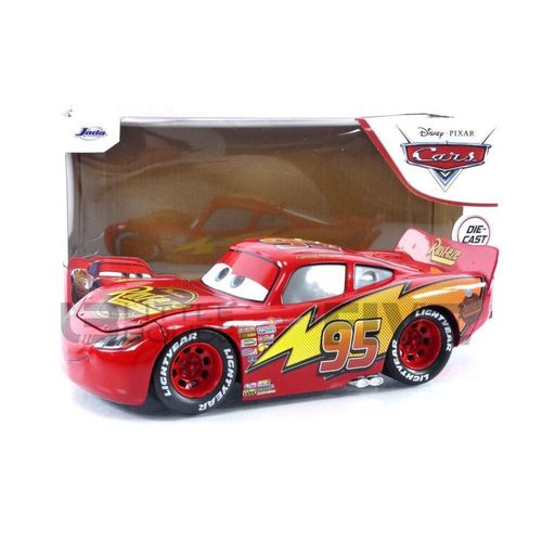 Jada Toys 1/24 98099r Disney Cars - Lightning Flash Mcqueen Diecast Modelcar-Jada Toys