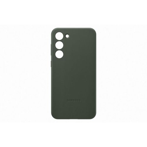 Samsung Ef-Vs916 - Coque De Protection Pour Téléphone Portable - Cuir Véritable - Vert - Pour Galaxy S23+
