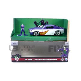 Jada Toys 1/32 - 33090pur - Ford Mustang Boss 429 - With Joker Figure - 1970-Jada Toys