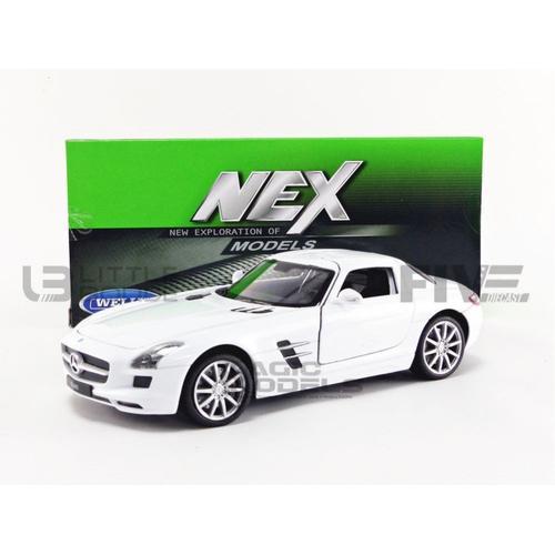 Welly 1/24 24025w Mercedes-Benz Sls Amg - 2010 Diecast Modelcar-Welly