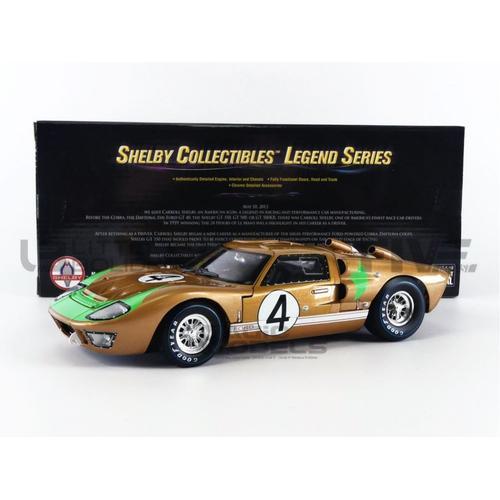 Shelby Collectibles 1/18 Shelby414 Ford Gt 40 Mk Ii - Le Mans 1966 Diecast Modelcar-Shelby Collectibles