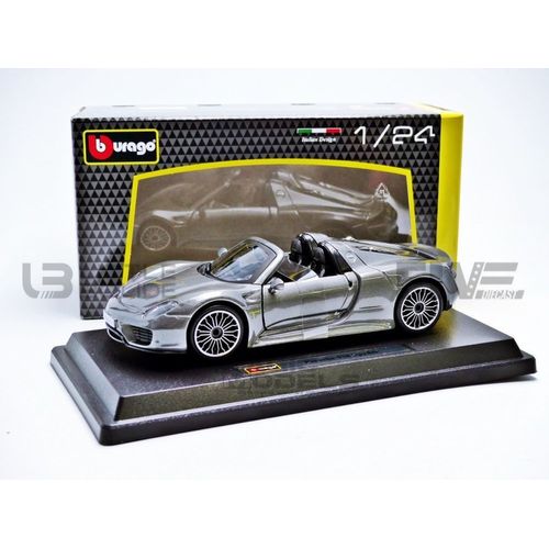 Bburago 1/24 21076s Porsche 918 - 2013 Diecast Modelcar-Bburago