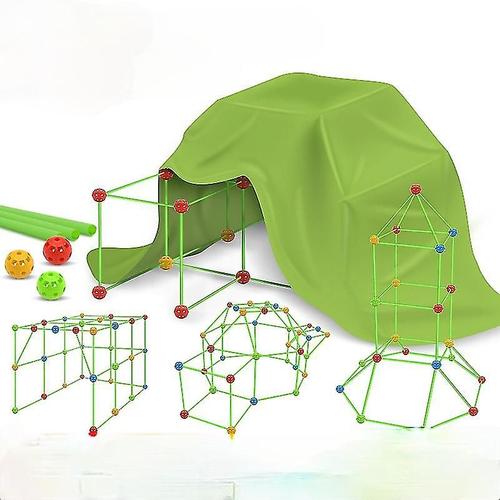 Bricolage Construction Fort Kits De Construction Pour Enfants Construction Forteresse Construction Châteaux Tunnels Jouer Tente Jouets Pour Filles Garçons