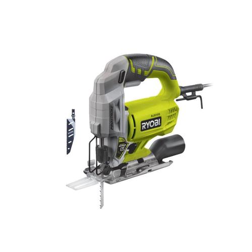 Pack RYOBI Scie sauteuse électrique RJS750-G - 500W - 75mm - bois - lame baïonnette bois - 10 TPI - RAK01JSFC