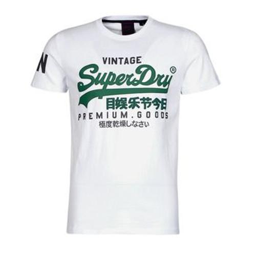 T-Shirt Superdry Vl Tee Blanc