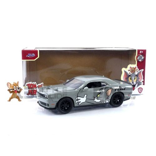 Jada Toys 1/24 - 33722s - Dodge Challenger Hellcat- With Jerry Figure - 2015-Jada Toys