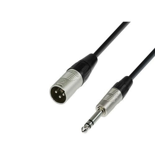 Power Acoustics Cab 2161 - Câble 3m - XLR 3 PIN Mâle - MINI JACK STEREO Mâle