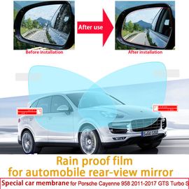 Film De Protection Pour Rétroviseur De Voiture Porsche Cayenne 958 Gts Turbo, Film Anti-Éblouissement, Étanche, Anti-Brouillard, Accessoires