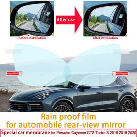 Film De Protection Pour Rétroviseur De Voiture Porsche Cayenne Gts Turbo S, Anti-Éblouissement, Étanche, Anti-Brouillard, Accessoires