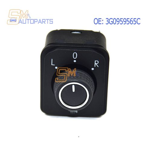 Bouton De Commande De Rétroviseur Pour Vw Arteon Crafter Passat Teramont Seat Tarraco, Bouton De Commande De Rétroviseur, Nouveauté