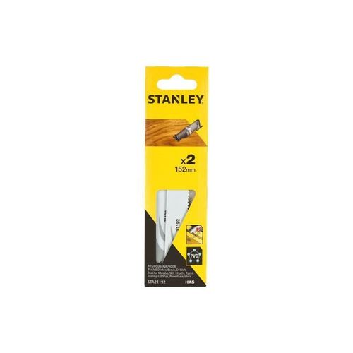 GENERIQUE - Pack 2 Lames De Scie Sabre 15.2cm Fine Cut Sta21192-Xj Stanley