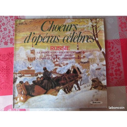 Choeurs D"Opéras Célèbres - Russie - Vol. Iv