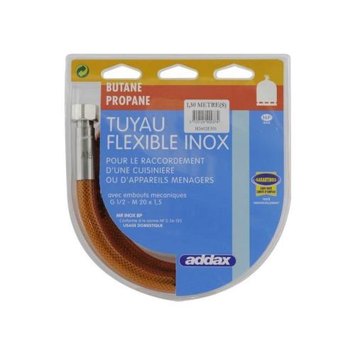 GENERIQUE - Flexible Inox Butane Propane 1m50 - ADDAX