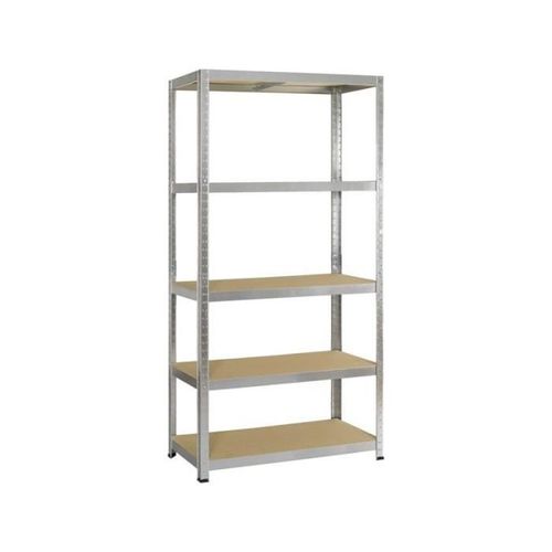 Etagere metal/bois 176x120x45 clipsable strong 175 galva ref.604009