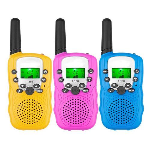 Jouets Pour Garçons De 3 À 10 Ans, Talkie-Walkie 4 5 6 7 8 Ans Garçon Cadeaux Garçons Filles Jouets Âge 3-10 Ans Talkie-Walkie Enfants Longue Portée