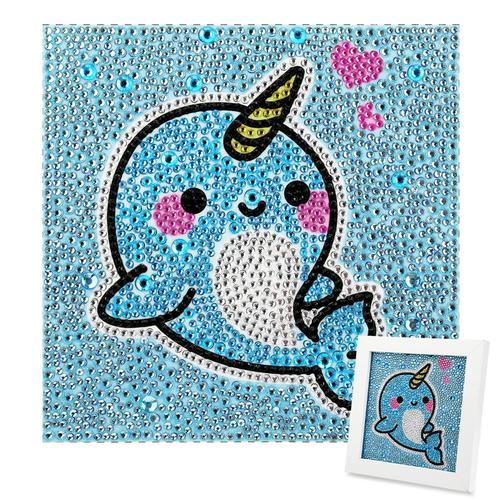 Diy 5d Dauphin Diamant Art Peinture Pour Adultes Enfants, Plein Forage Diy Diamant Strass-Dauphin 1