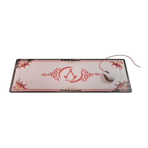 Lexip - Initiate Bundle - souris - 6 boutons - filaire - USB-A - noir, or, rouge, blanc - avec Ubisoft mouse pad and Assassin's Creed Shadows
