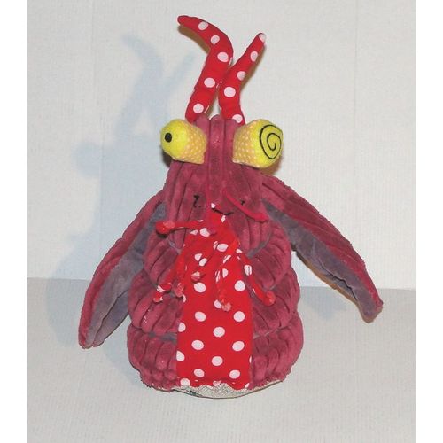 Doudou Homard Molos Peluche Cotelé Deglingos