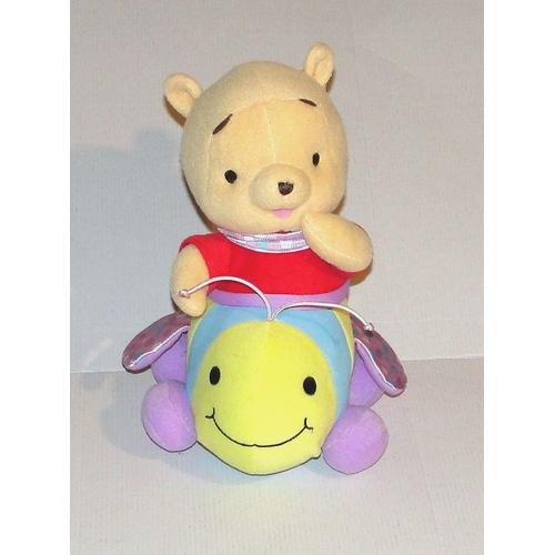 Peluche Winnie Sur Abeille Vibrant Avance Fisher Price 2006