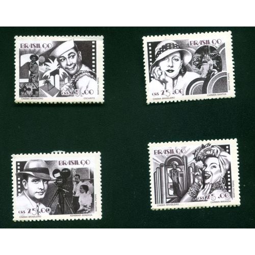 Timbres Bresil - Série N° 1969 À 1972 ** - Cinéma