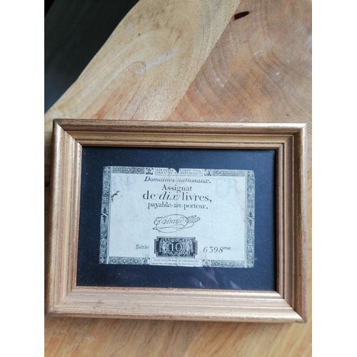Assignat 10 Livres Octobre 1792