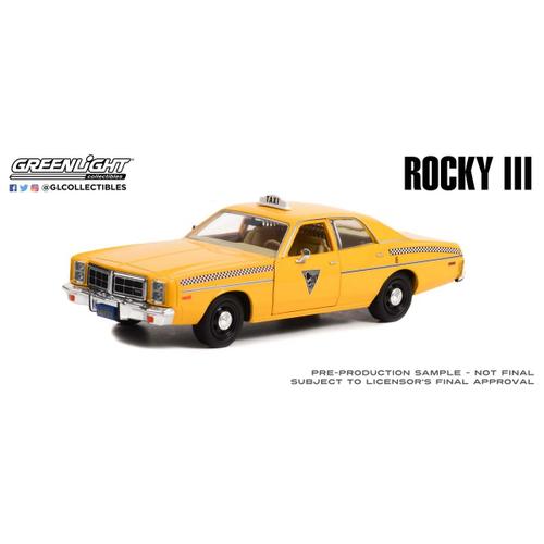 Dodge Monaco City Cab Rocky Iii 1983 1/24 Greenlight