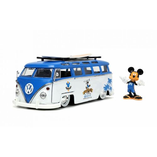 Jada 253075001 Mickey Van With Figure 1 24 Multicolore